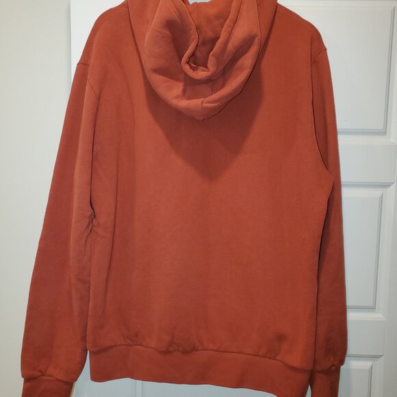 SUSPICIOUS ANTWERP THE CLASSIC HOODIE - BRICK RED Size LG - Picture 4 of 5